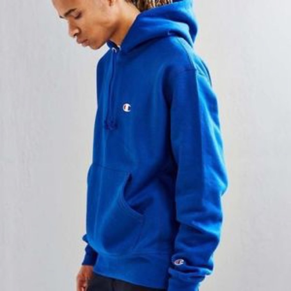 Champion Reverse Weave | Royal Blue Hoodie | Size XL | Lightly Worn